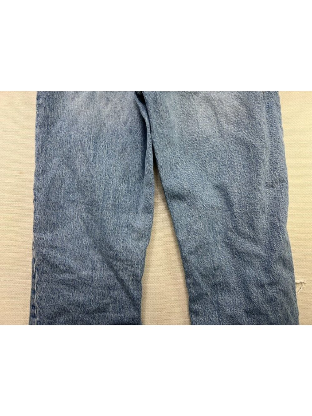 Abercrombie & Fitch Women The Dad High Rise Distressed Jeans Denim Sz 27/4L Blue - Picture 14 of 15